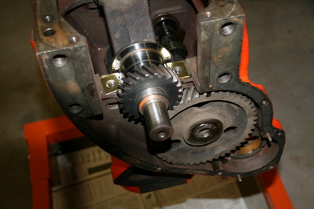 Crank ready to be capped