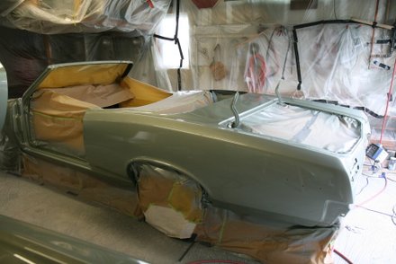1967 GTO body tub in clear.
