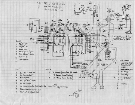 First cut Willys Jeep electrical schematic