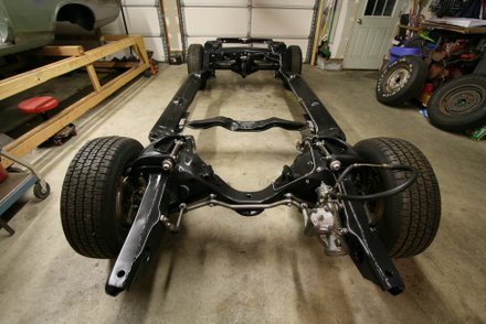 Frame ready for body to drop on. GTO