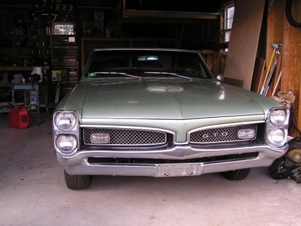 1967 GTO frontend after 37 years.