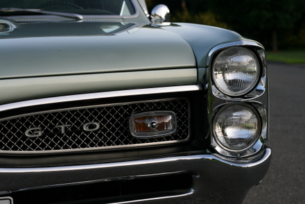 1967 GTO headlight detail