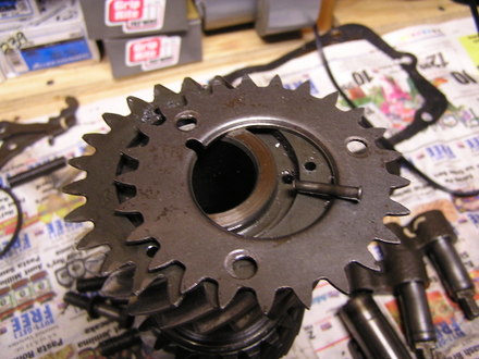 Original Muncie cluster gear anti rattle gear