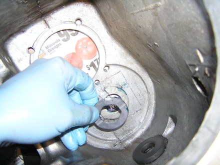 Muncie countergear thrust washer inside case