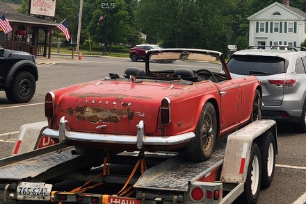 Pickup day for the TR4